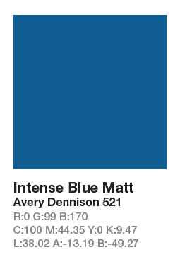 EM 521 Intense Blue matn